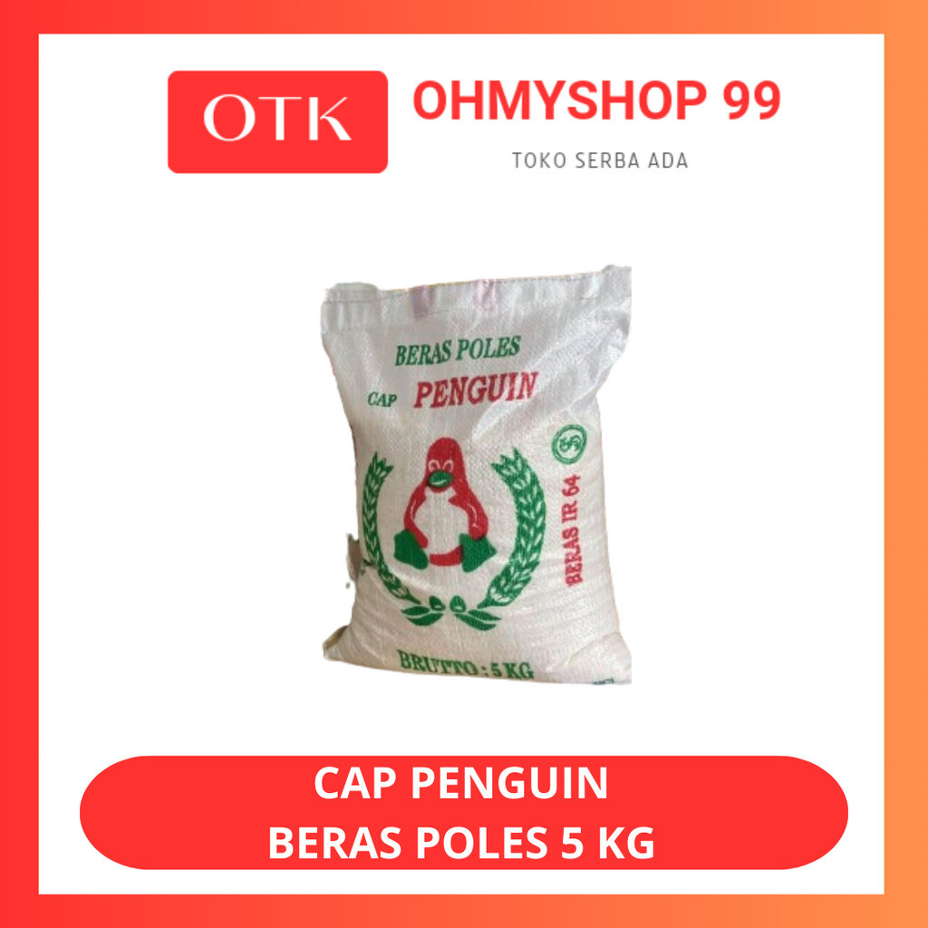 

Beras CAP PENGUIN Beras Poles 5kg