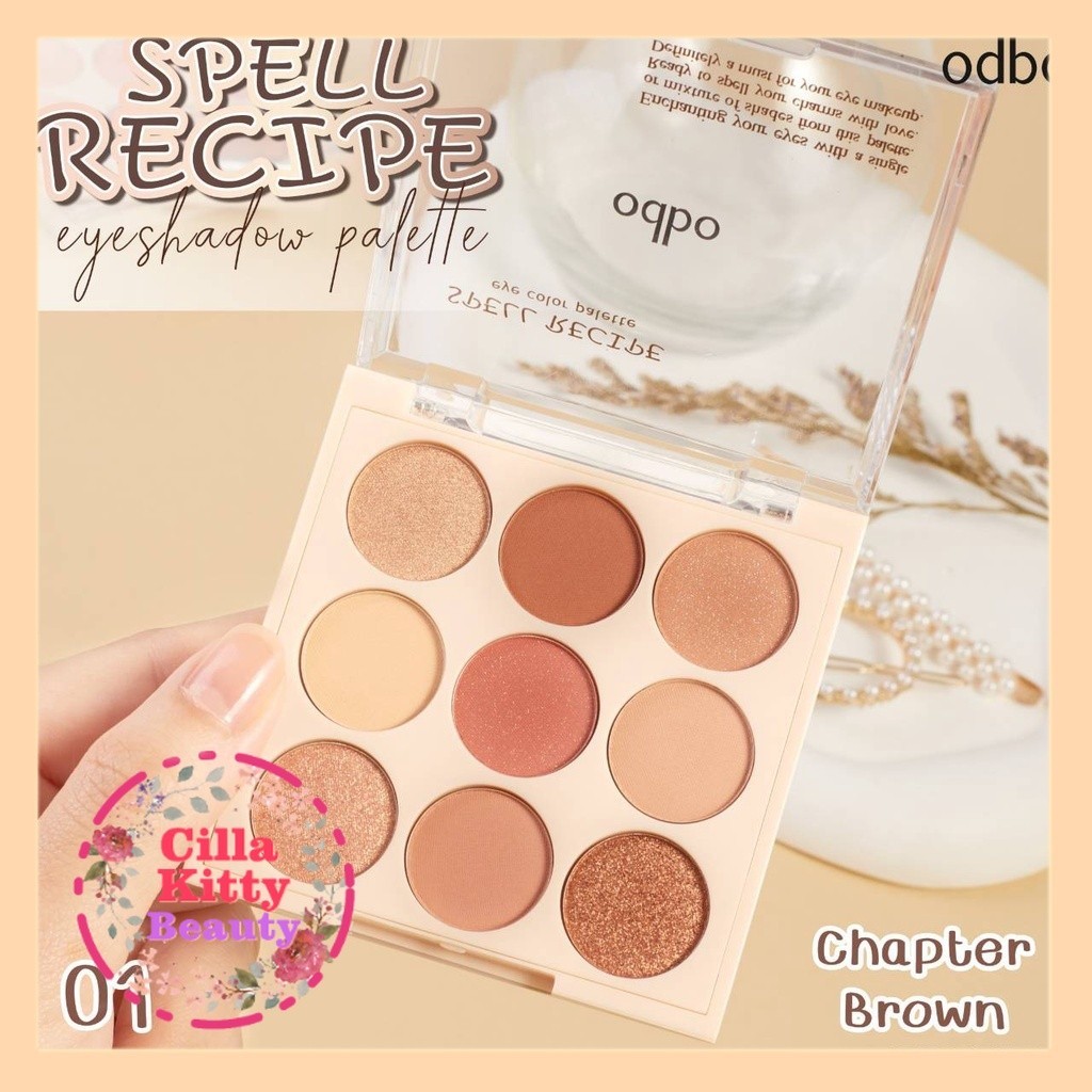 CKB ODBO Spell Recipe Eye Color Palette | Eyeshadow Shimmer OD2005