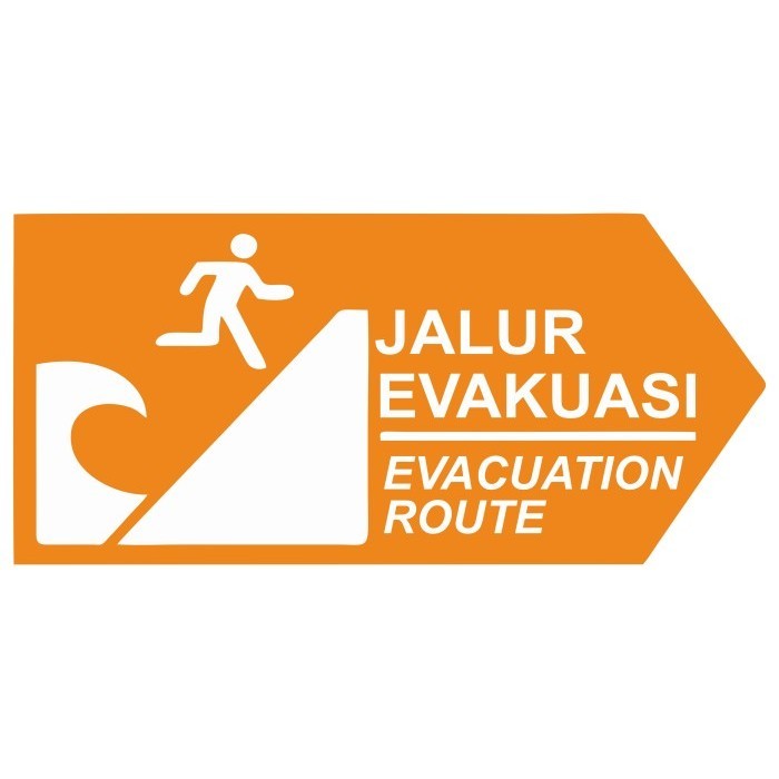 

RAMBU DARURAT EVAKUASI BENCANA - JALUR EVAKUASI AKRILIK