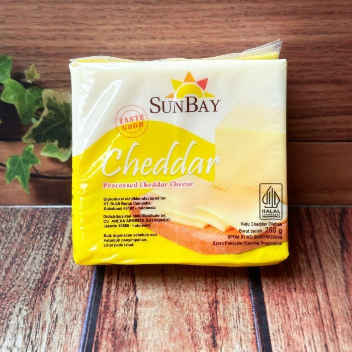 

[HEMAT] Sunbay Keju Cheddar Block 250G