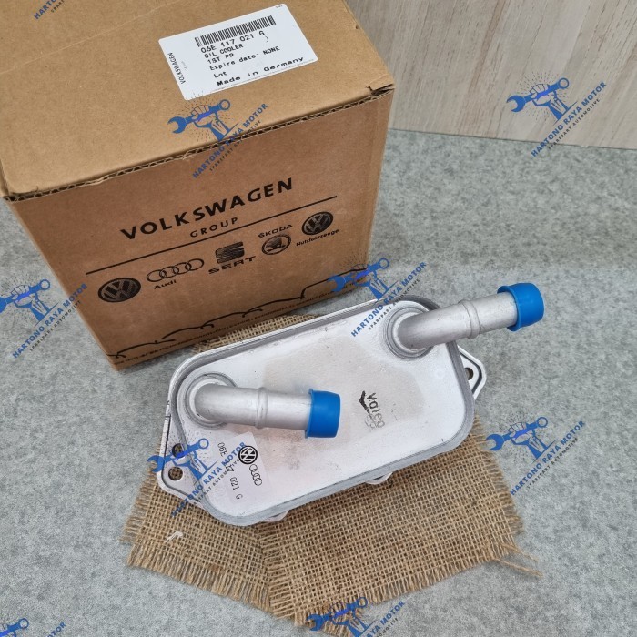 Oil Cooler Engine Mesin Audi A6 C6 V6 Audi A6 C7 Audi Q7 3.0 4L Ori