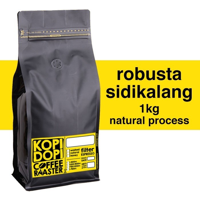 

[Coffee New] Biji Kopi Bubuk Robusta Sidikalang 1kg 1 kg - Biji Utuh