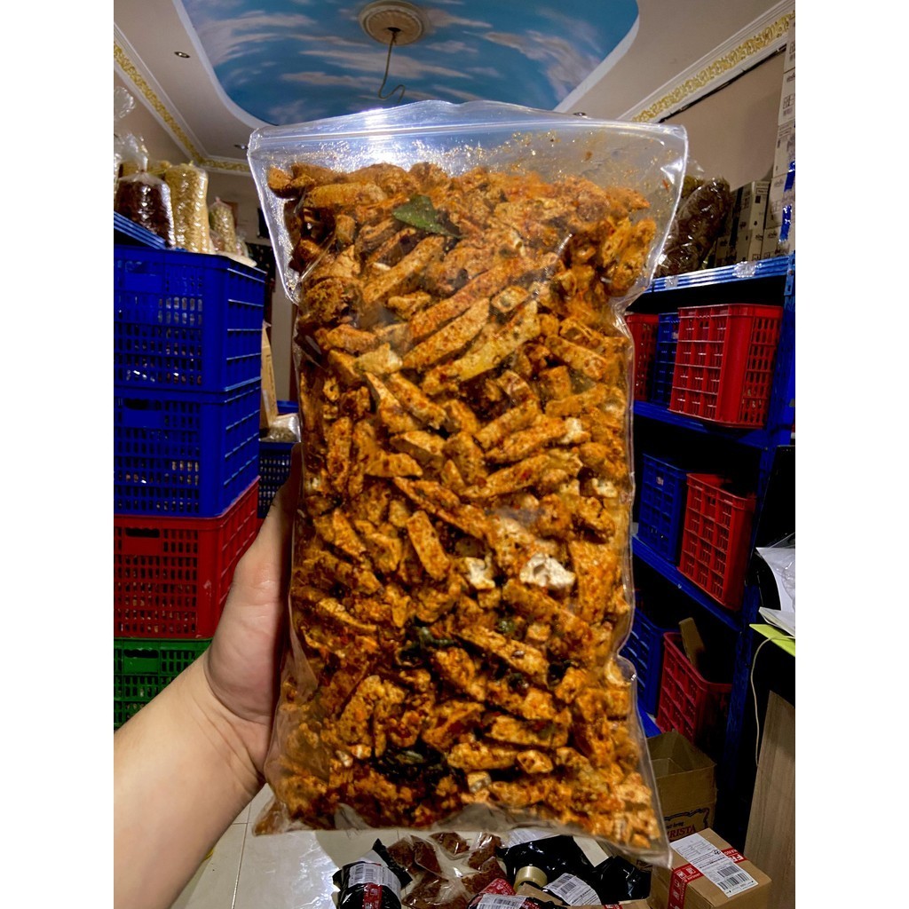 

Basreng stik Bumbu Basah Daun jeruk/Basreng pedas