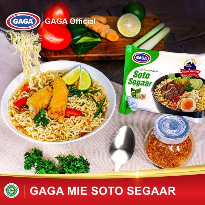 

GAGA Mie Soto Segaar 70g 1 Dus isi 40 pcs