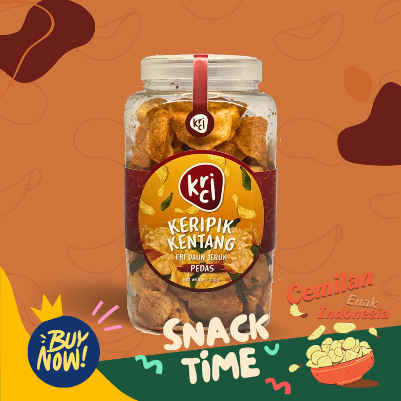 

PROMO SPESIAL KRICI Homemade - Ebi Daun Jeruk - Pedas