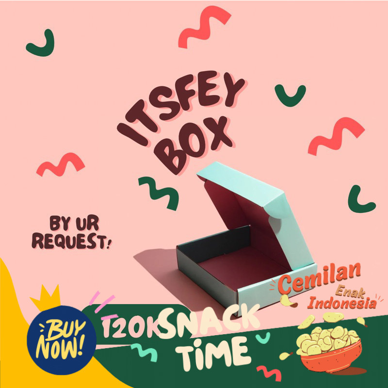 

PROMO HEMAT [ITSFEYBOXES] SNACKS & CHOCOLATE BOX BY REQUEST BOX ETA 3KG