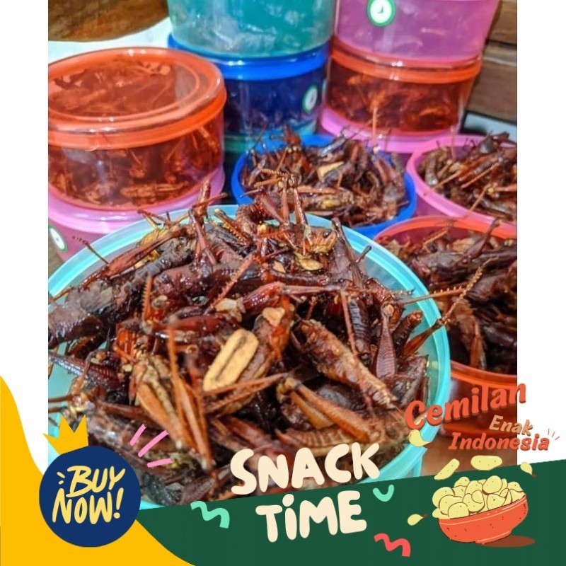 

PROMO SPESIAL BELALANG GORENG Besar besar gurih