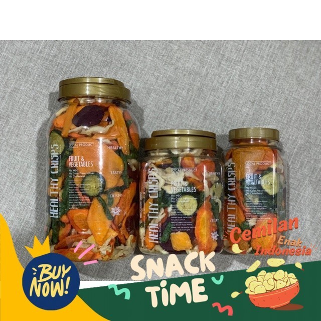 

Special Diskon Healthy Crisps - Mix Sayur