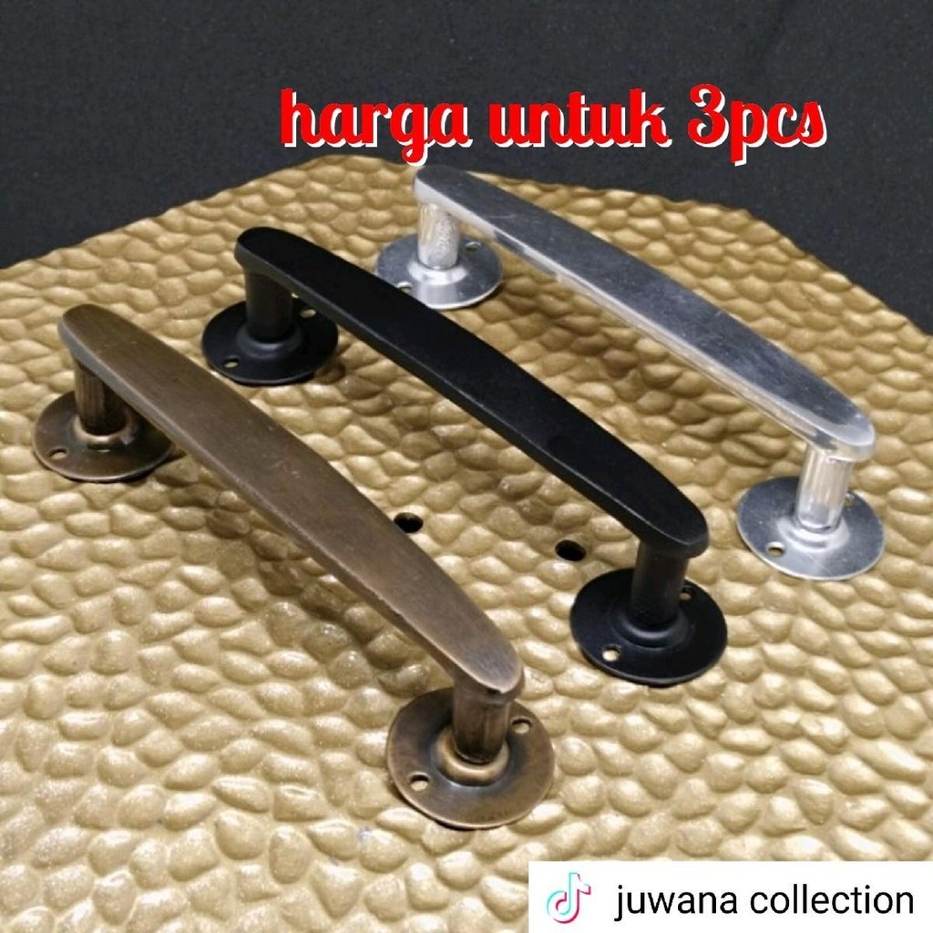 (3pcs) handle tarikan pintu almari. tarikan laci