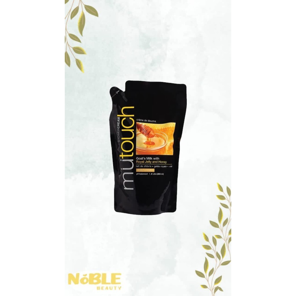 Mutouch shower cream refill 800ml jelly & honey