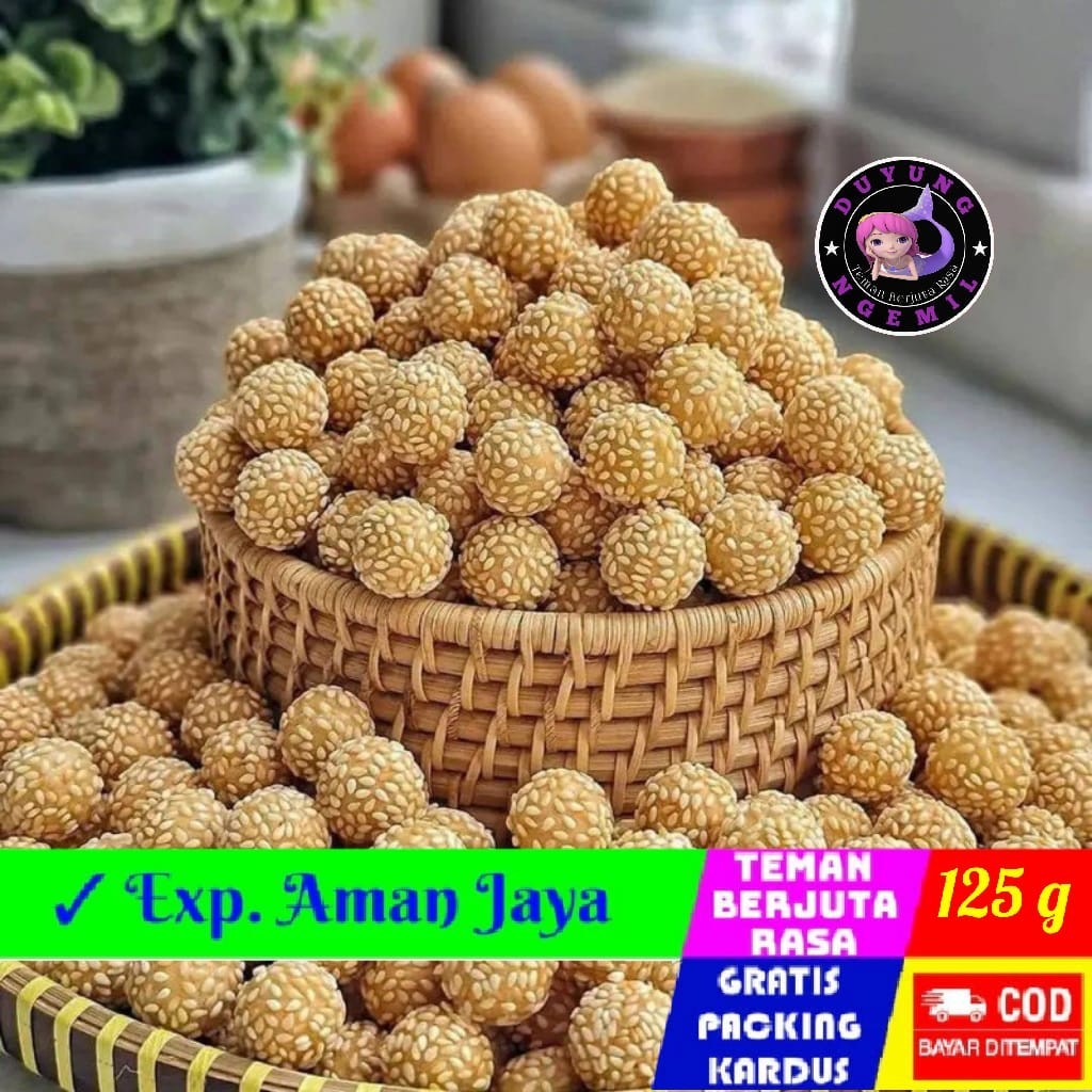 

JAJANAN MURAH CIPUT WIJEN KUNING 125g / ONDE MINI COKLAT - Duyung Ngemil | SNACK KILOAN MURAH / GRATIS ONGKIR