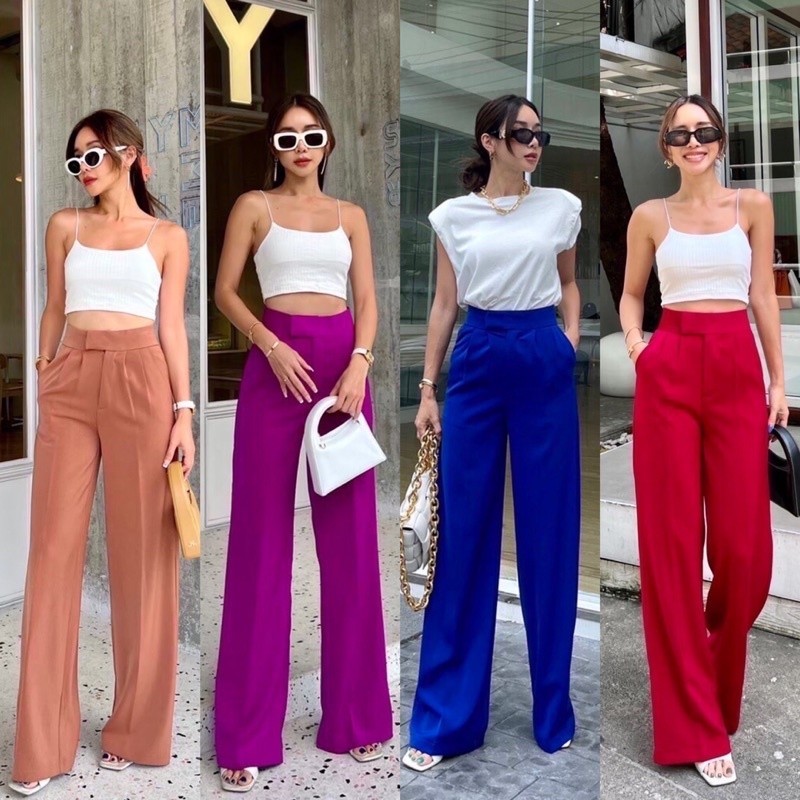 BEST SELLER [PROMTHONG] Richest HW Pants / Ready Celana Wanita Promthong Bangkok