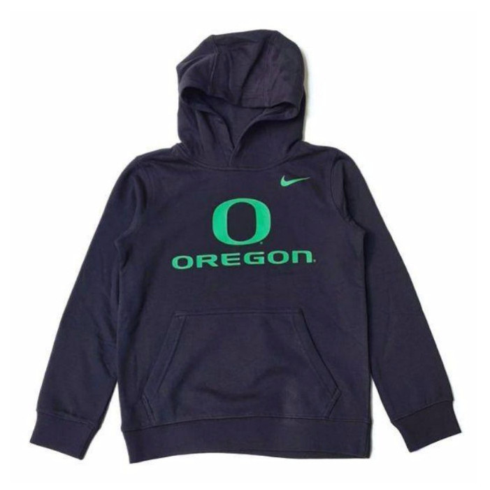 BAJU SWEATER HOODIE N*KE OREGON BLACK ANAK LAKI LAKI