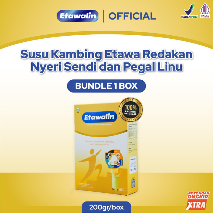 

ETAWALIN - SUSU KAMBING ETAWA PREMIUM BPOM SOLUSI SENDI DAN REMATIK