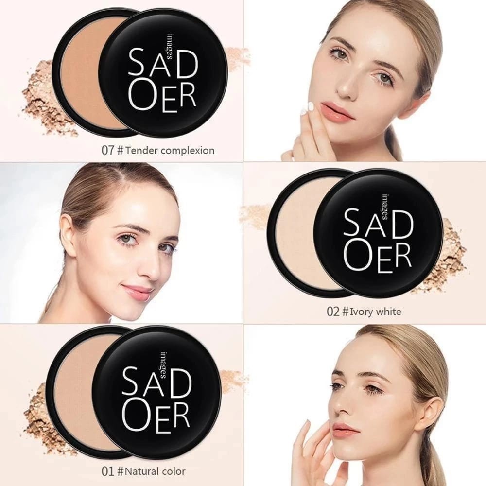Images Sadoer Powder Bedak Padat Glowing Anti Air dan Tahan Lama