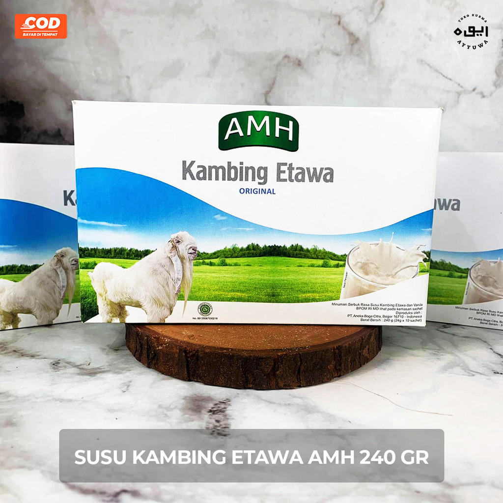 

SUSU KAMBING ETAWA AMH ORIGINAL BOX 240gr (10 Sachet)