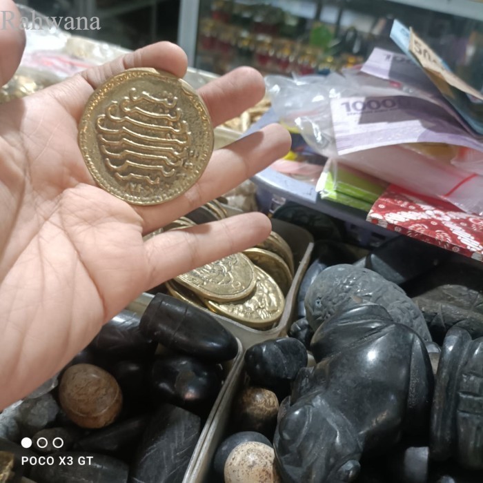 

koin dinar full kuningan Murah Meriah JD antik