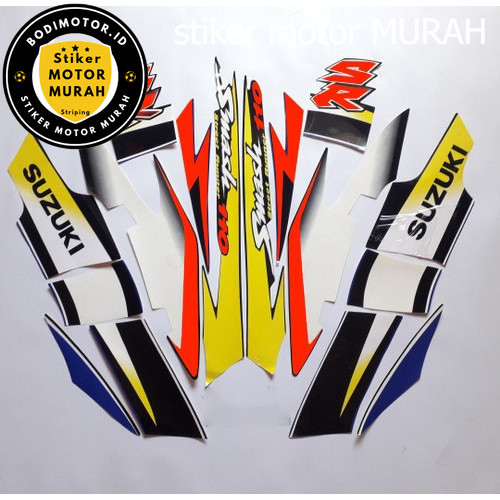 Stiker Striping Suzuki Smash 2005- List Stiker Standar Smash 2005 - Striping Standar Smash 2005 Term