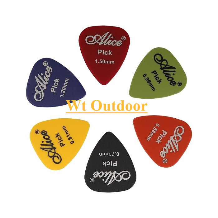 Pick Gitar Bass Akustik Elektrik - 0.58 mm Guitar Pick Alice