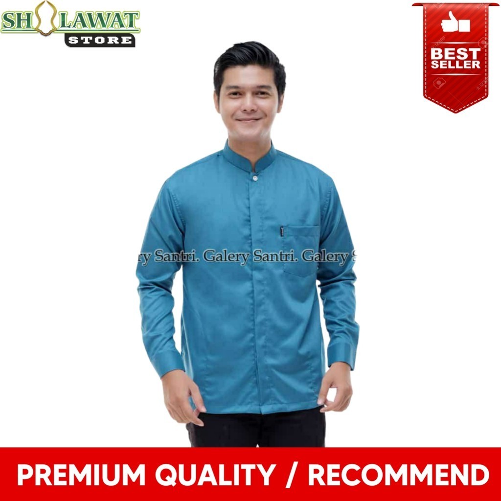 Baju Koko Pria Lengan Panjang Polos / Koko Yaman / Baju Koko Lengan Panjang / Koko Yamani Premium / 