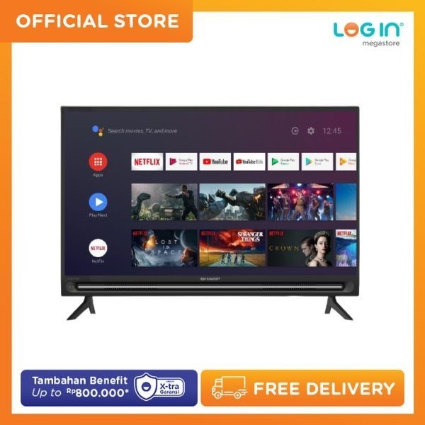 Sharp Aquos Smart Android LED TV 2TC50EG1I 50 Inch