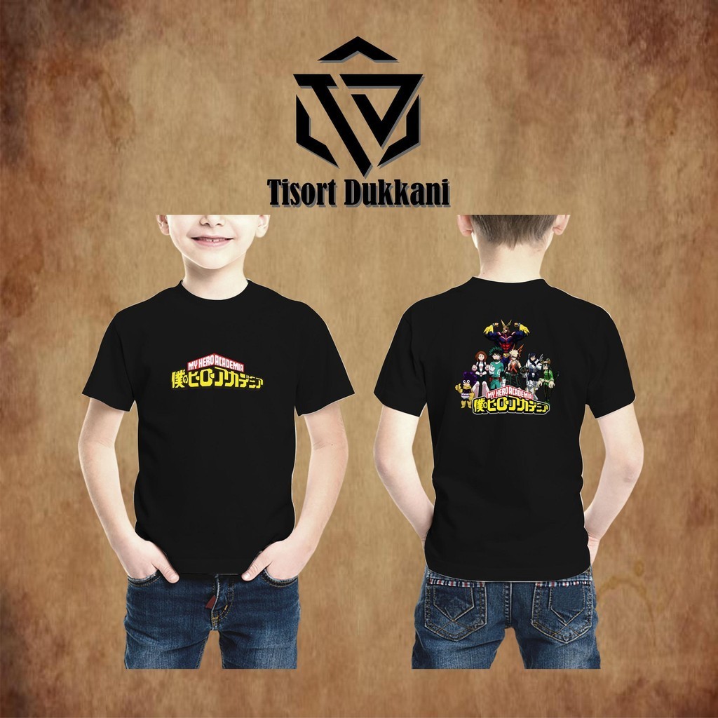 Kaos Baju Anak MY HERO ACADEMIA // Kaos Anime my hero academia