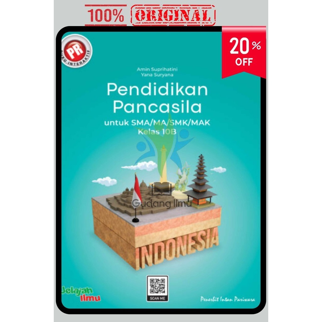 Buku PR/LKS interaktif PKN EDISI 2024 ( Pendidikan Pancasila Kewarganegaraan) SMA Kelas 10 Semester 