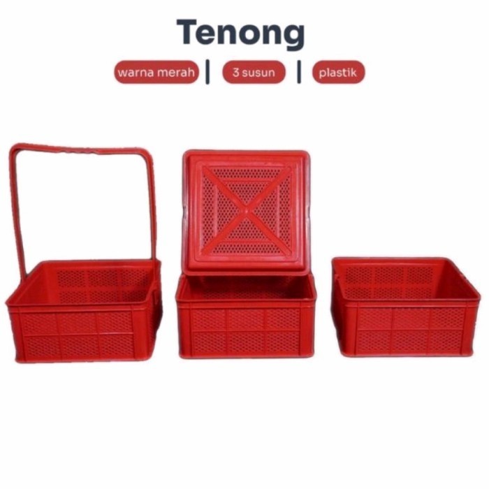 Tenong 3 susun keranjang kue keranjang sangjit