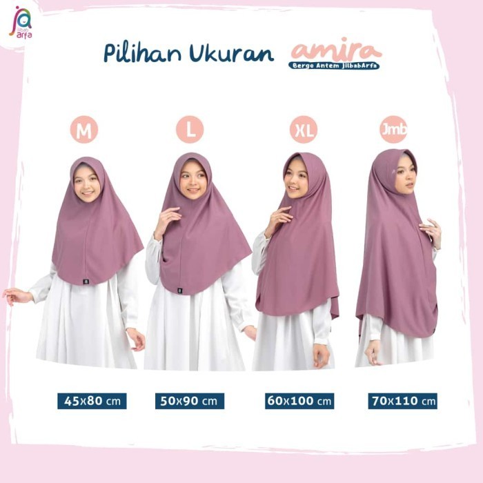 Jilbab Afra, Amira ukuran L