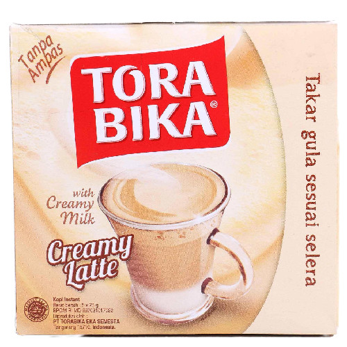 

TORABIKA CREAMY LATTE 5X25GR