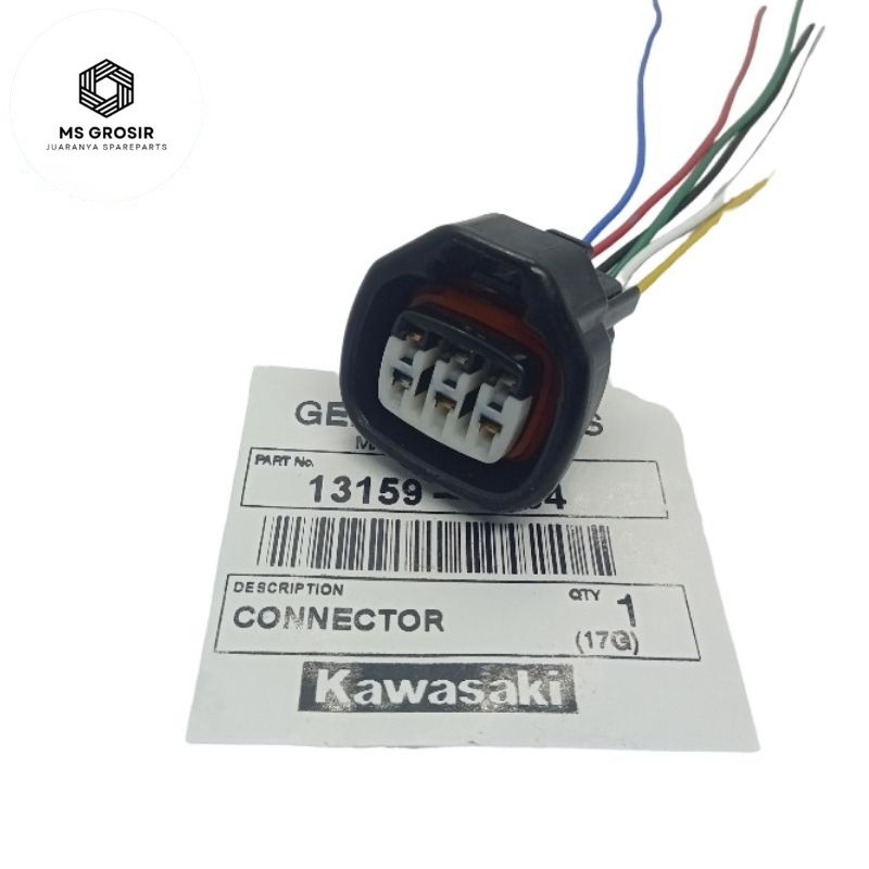 SOKET KOSONG PIN 6 ORI SOKET CDI KAWASAKI NINJA SATRIA MOBIL MOTOR UNIVERSAL