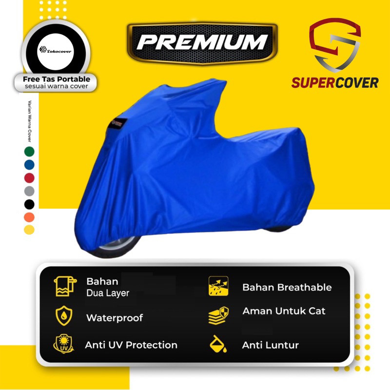 Sarung Motor SUPER COVER WATERPROOF KTM NINJA TRIUMPH R25 250 CC
