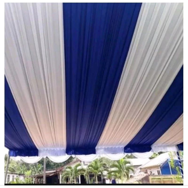 KAIN PLAPON POLOS PANJANG 4 METER LEBAR 2 METER / ATAP PLAPON / POLOS / NON REMPEL  / TINGGAL PASANG