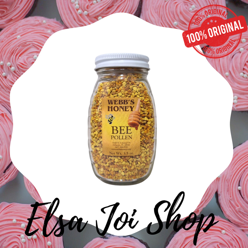 

ELSAJOISHOP - Webb's Honey Bee Pollen 3.5 Oz