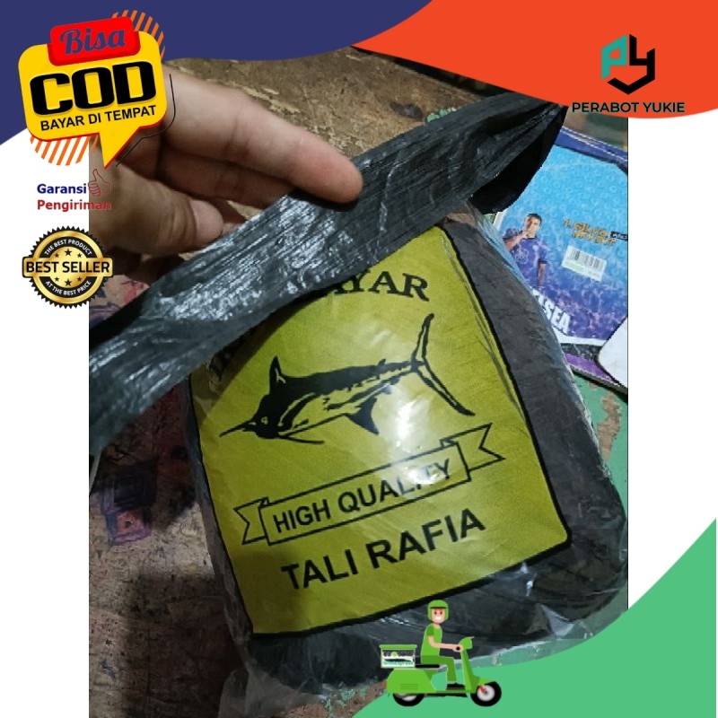 

PY TALI RAFIA / TALI PLASTIK HITAM / TALI HITAM SERBAGUNA