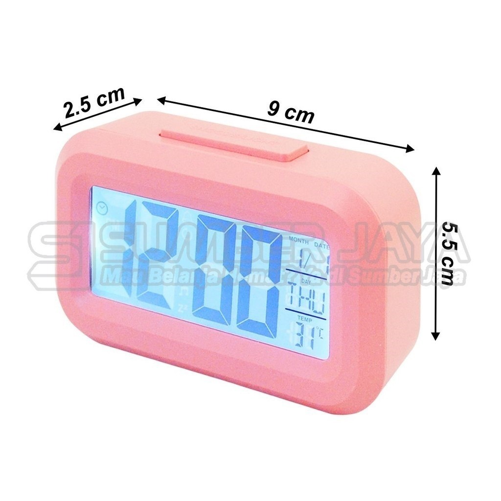 Jam Meja AC-2209 Jam Kecil Light Digital Alarm Clock With LED