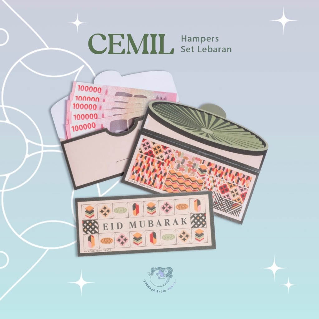 

CEMIL Money Envelope & Greeting Card - Amplop - Angpau - Kartu Ucapan - Hampers