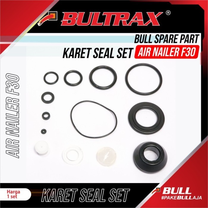 SEAL MESIN PAKU TEMBAK F30 / 1022KARET SEAL SET AIR NAILER F30 / 1022