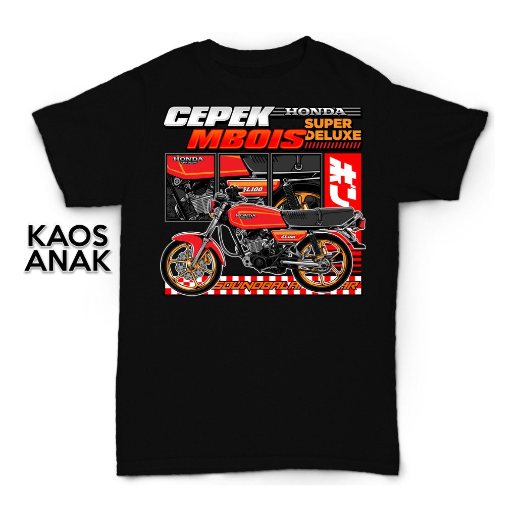 Kaos Motor Anak Cepek Mbois Herex |