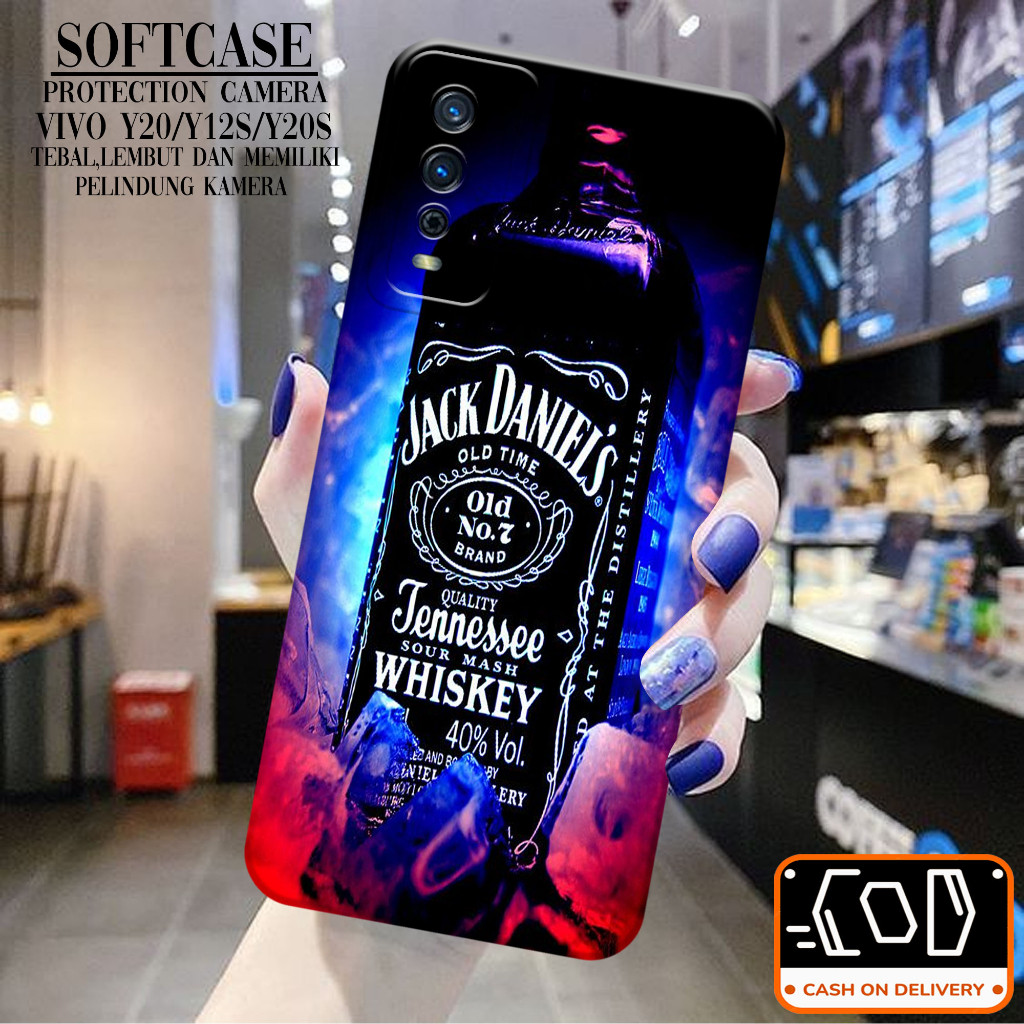 Softcase VIVO Y20/Y12S/Y20S Soft Protection Camera Case VIVO Y20/Y12S/Y20S Terbaru Pelindung Belakan