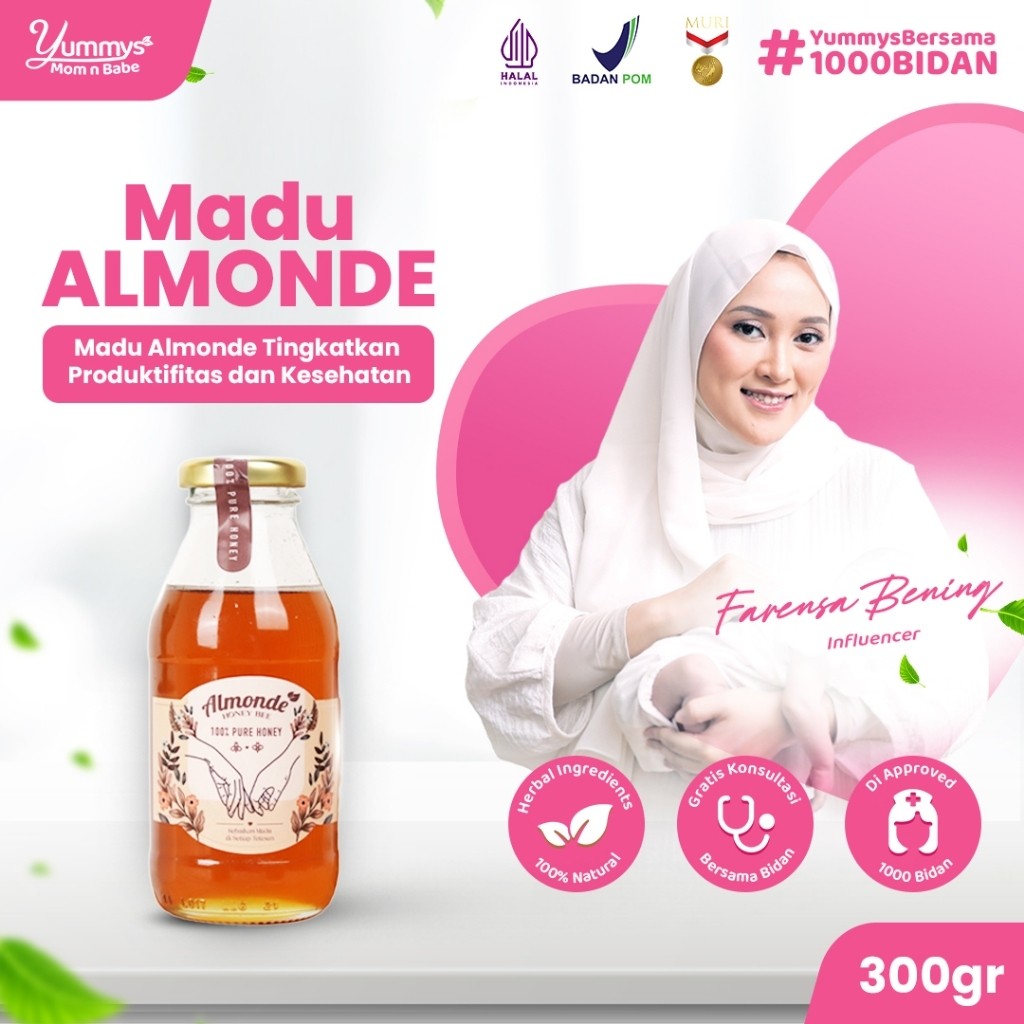 

Madu Lebah Sahaja Cocok Untuk Program | Membantu Meningkatkan Daya Tahan Tubuh | 350gr
