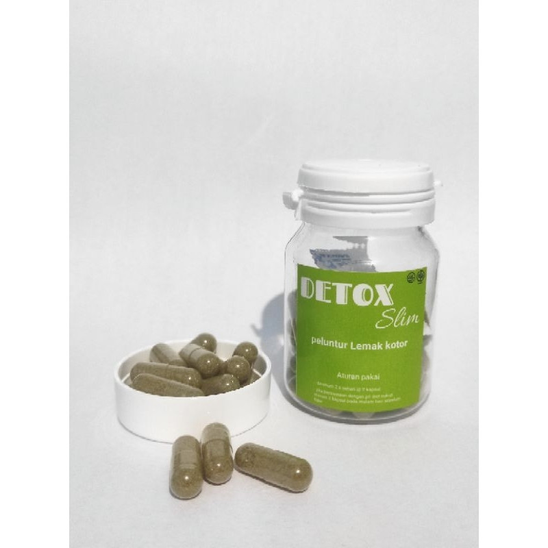 grosir fiber detox hijau booster kapsul detox slim kemasan boto isi 30 cpsl