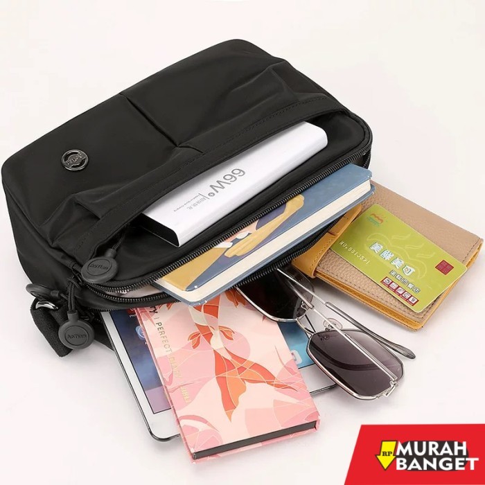 tas selempang wanita simple elegan Tas Wanita Import Jinjing Selempang AOTIAN AT37009 37009 Parasut 