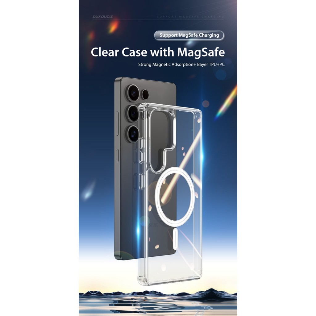 CASE FOR SAMSUNG S25 ULTRA / S25 PLUS / S25 PHONE CASE CLIN MAGSAFE CASE DUX DUCIS - SAM S25