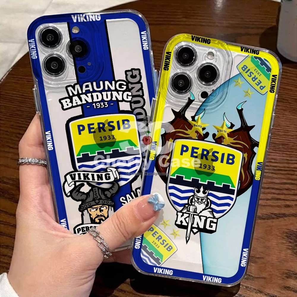 ALL TYPE CASE BENING MOTIF BOLA PERSIB UNTUK REALME 8i REALME 9i REALME 5/5i C33 C55 C21/C21Y C25 C2