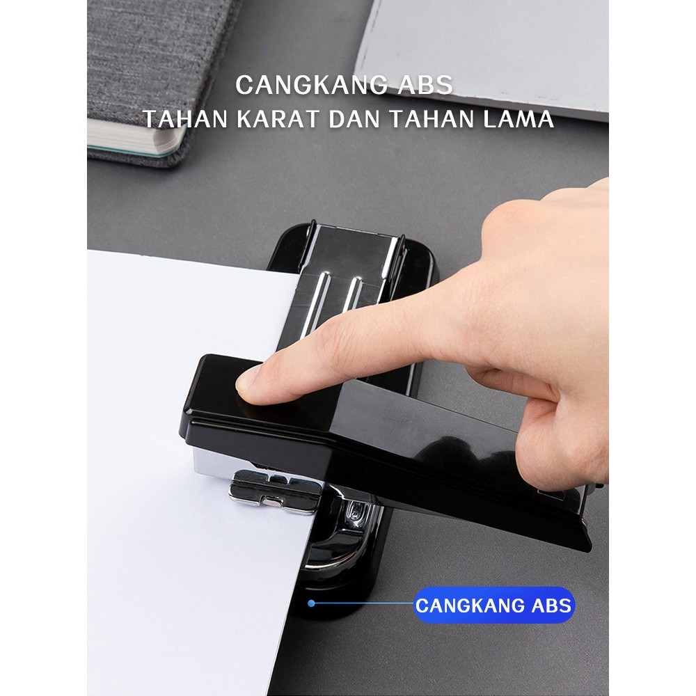 

Triple Stapler stepler rotatable/ Staples meja putar 3 arah besar/ Staples kantor