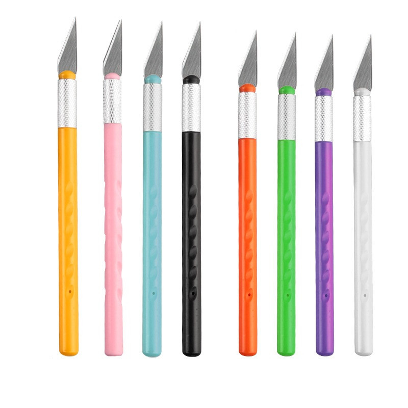 

EOM ✔️ PISAU UKIR SENI Cutting Art Carving Knife Kerajinan Tangan Pemotong kertas Sticker Pahat