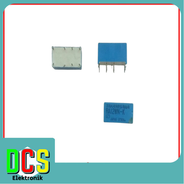 Relay 12V 1A DPDT 8Pin Takamisawa