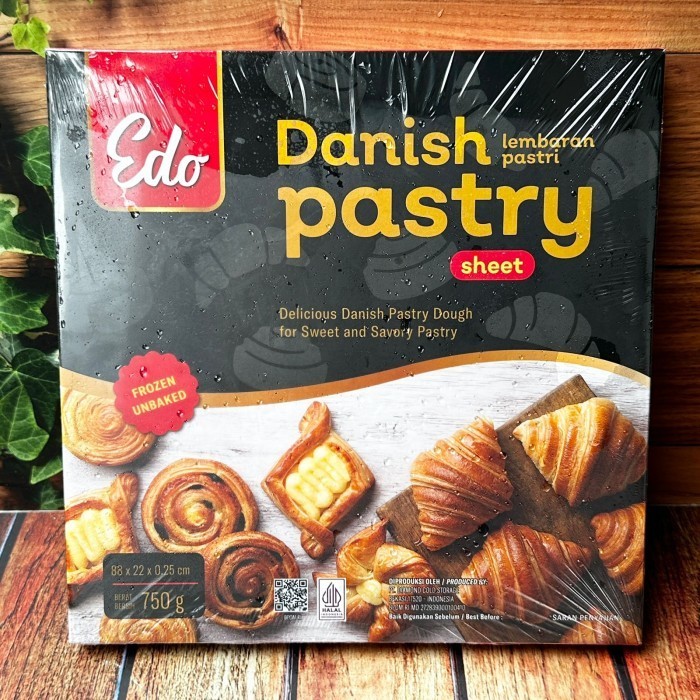 

Edo Danish Pastry Sheet 750G - 1 Pcs