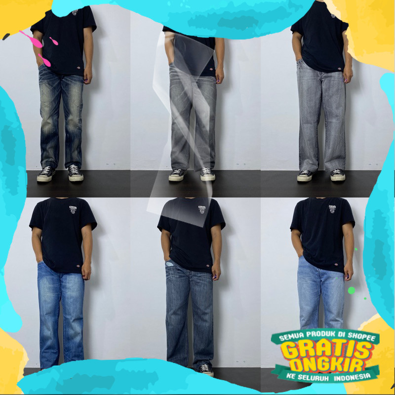 CELANA JEANS | Blue jeans | Denim jeans | celana pria & wanita/ Gemoy